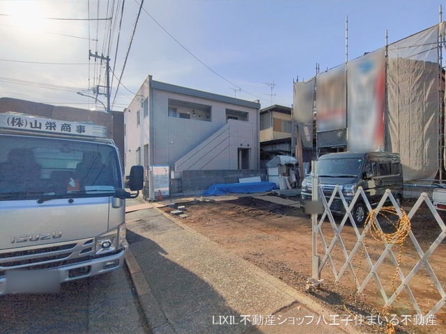 東京都日野市多摩平６丁目の新築戸建て上棟写真 2026年1月14日撮影