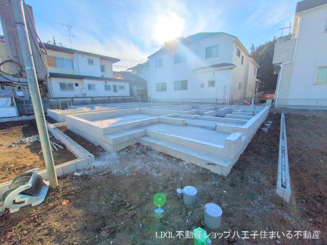 東京都日野市多摩平６丁目の新築戸建て基礎写真 2025年12月9日撮影
