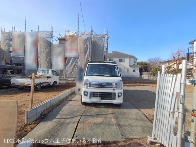 東京都日野市多摩平６丁目の新築戸建て上棟写真 2026年1月14日撮影