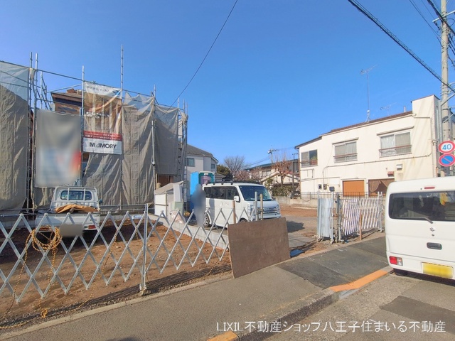 東京都日野市多摩平６丁目の新築戸建て上棟写真 2026年1月14日撮影