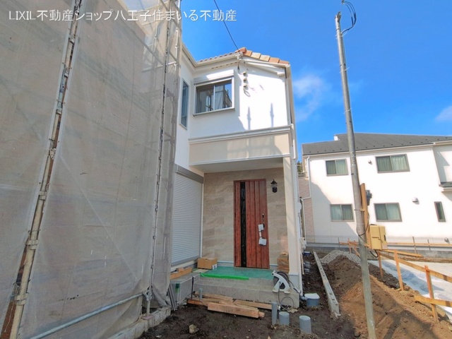 東京都日野市多摩平６丁目の新築戸建て外構写真 2026年4月13日撮影