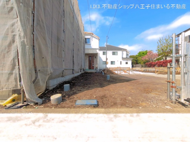 東京都日野市多摩平６丁目の新築戸建て外構写真 2026年4月13日撮影