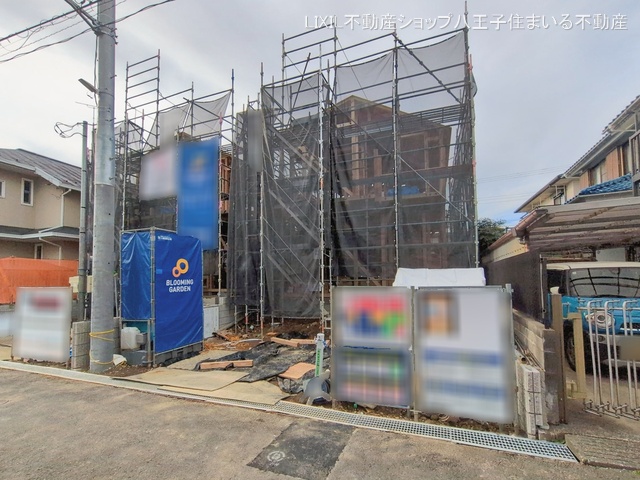 東京都日野市東豊田１丁目の新築戸建て上棟写真 2026年1月4日撮影