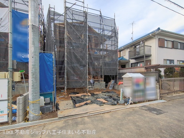 東京都日野市東豊田１丁目の新築戸建て上棟写真 2026年1月4日撮影