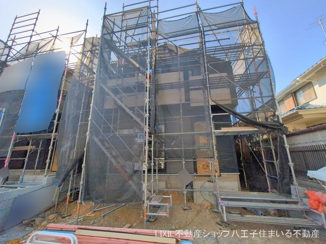 東京都日野市東豊田1丁目の新築戸建てシート写真 2026年1月29日撮影