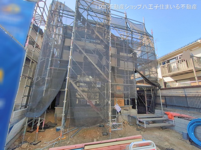 東京都日野市東豊田1丁目の新築戸建てシート写真 2026年1月29日撮影