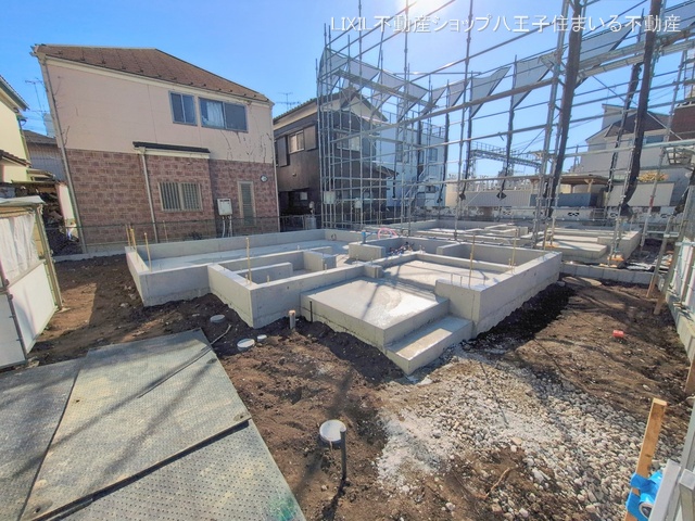 東京都日野市日野台5丁目の新築戸建て基礎写真 2026年2月2日撮影