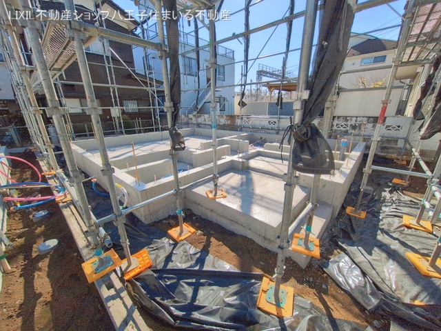 東京都日野市日野台５丁目の新築戸建て基礎写真 2026年2月2日撮影