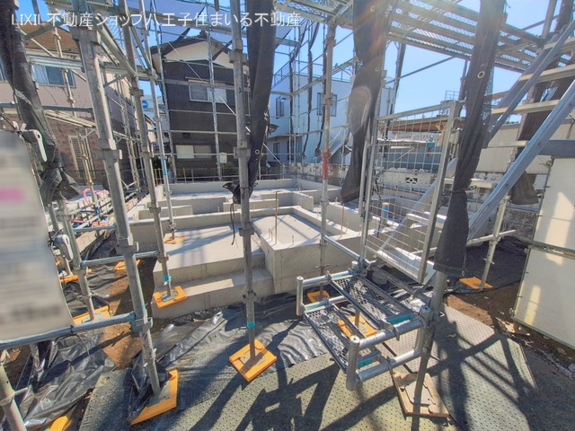 東京都日野市日野台５丁目の新築戸建て基礎写真 2026年2月2日撮影