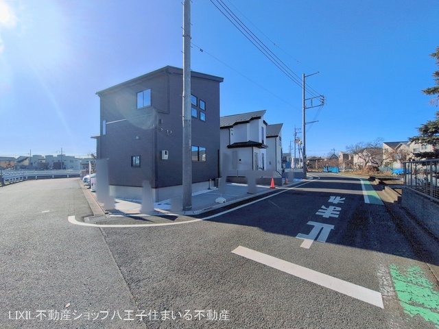 東京都日野市新町5丁目の新築戸建て完成写真 2026年2月18日撮影