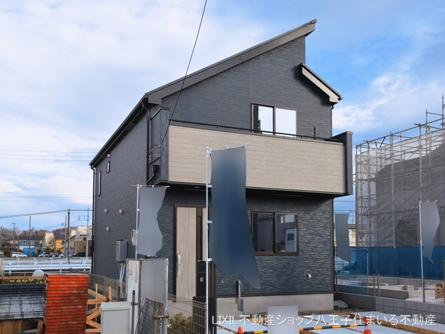 東京都日野市新町５丁目の新築戸建て外構写真 2026年3月17日撮影