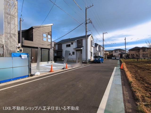 東京都日野市新町5丁目の新築戸建て外構写真 2026年3月17日撮影