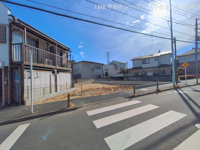 東京都日野市落川の土地更地・土地写真 2026年1月21日撮影