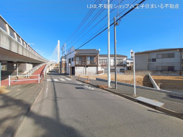 東京都日野市落川の土地更地・土地写真 2026年1月21日撮影