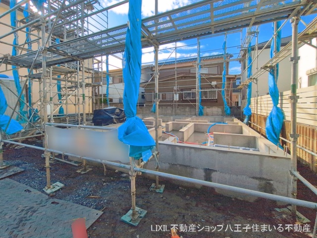 東京都日野市日野台４丁目の新築戸建て基礎写真 2026年4月15日撮影