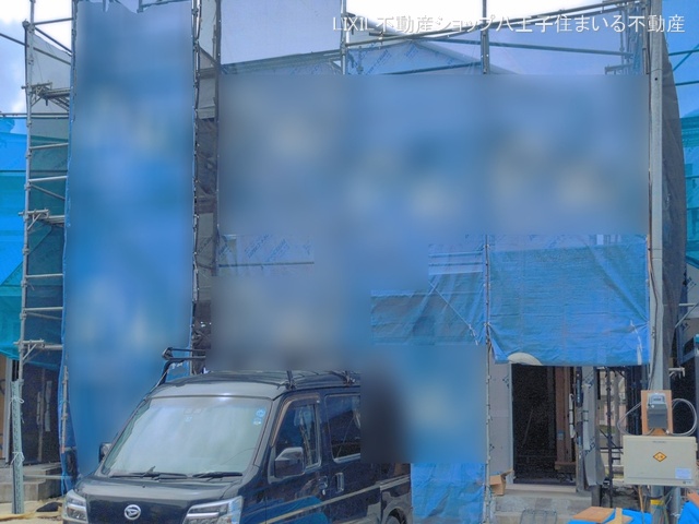 東京都日野市南平9丁目の新築戸建てシート写真 2026年5月27日撮影