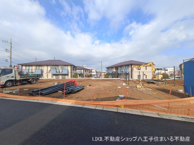 東京都日野市南平９丁目の新築戸建て更地・土地写真 2026年2月11日撮影