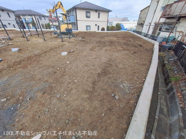 東京都日野市南平9丁目の新築戸建て更地・土地写真 2026年2月11日撮影