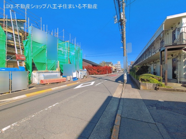 東京都日野市神明３丁目の新築戸建てシート写真 2026年4月7日撮影