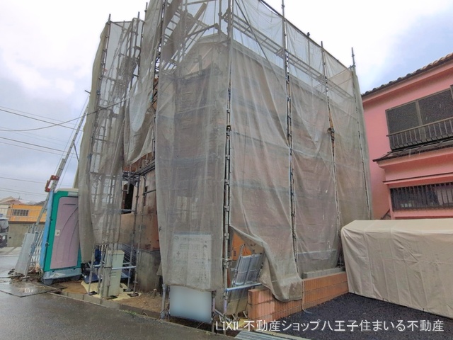 東京都日野市東豊田１丁目の新築戸建て上棟写真 2026年3月25日撮影