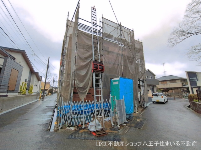 東京都日野市東豊田１丁目の新築戸建て上棟写真 2026年3月25日撮影