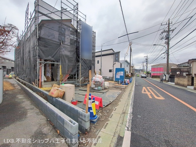 東京都日野市大字上田の新築戸建てシート写真 2026年2月25日撮影