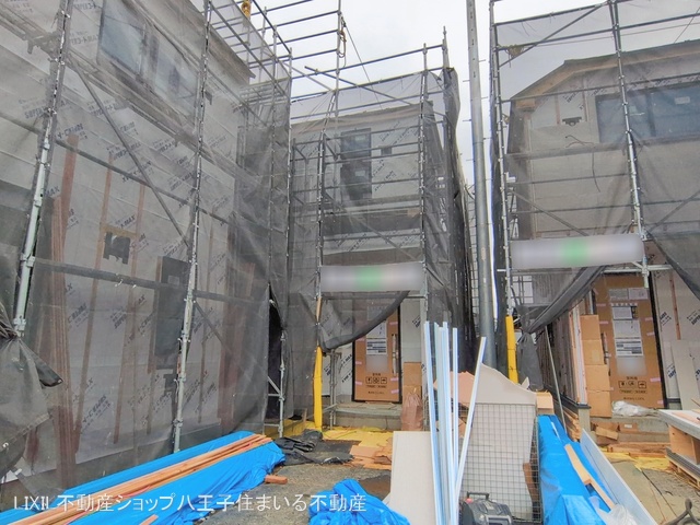 東京都日野市大字上田の新築戸建てシート写真 2026年2月25日撮影