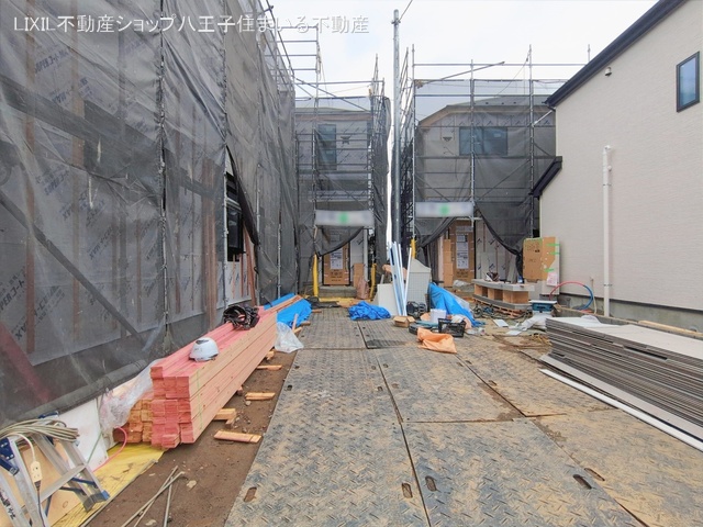 東京都日野市大字上田の新築戸建てシート写真 2026年2月25日撮影