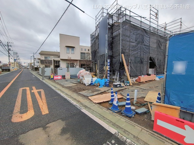 東京都日野市大字上田の新築戸建てシート写真 2026年2月25日撮影