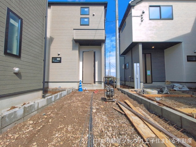 東京都日野市大字上田の新築戸建て外構写真 2026年4月1日撮影