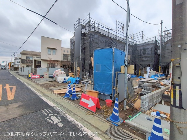 東京都日野市大字上田の新築戸建てシート写真 2026年2月25日撮影