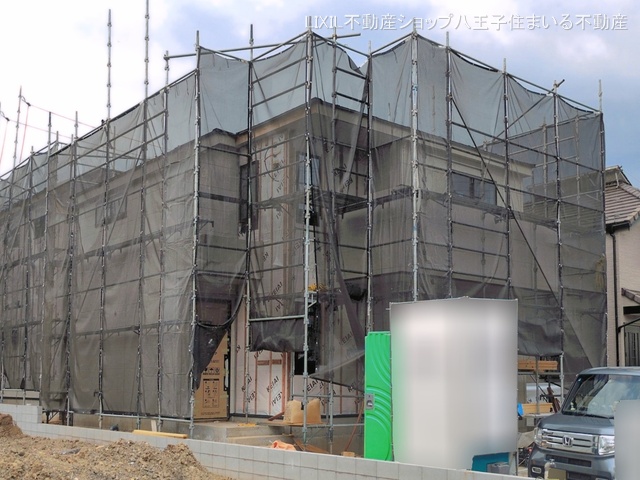 東京都日野市南平２丁目の新築戸建てシート写真 2026年5月13日撮影