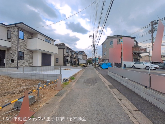 東京都日野市南平2丁目の新築戸建て外構写真 2026年6月29日撮影