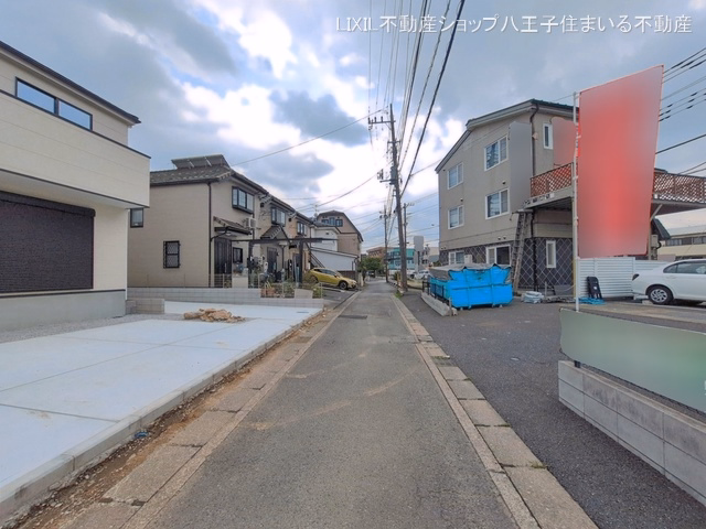東京都日野市南平2丁目の新築戸建て外構写真 2026年6月29日撮影