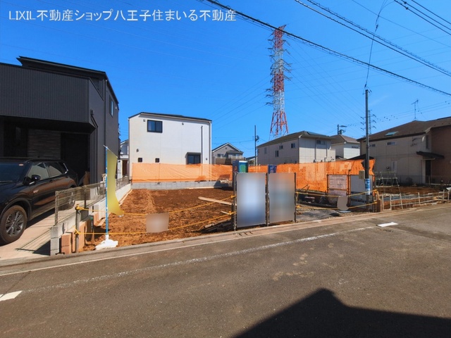 東京都日野市落川の新築戸建て更地・土地写真 2026年3月10日撮影