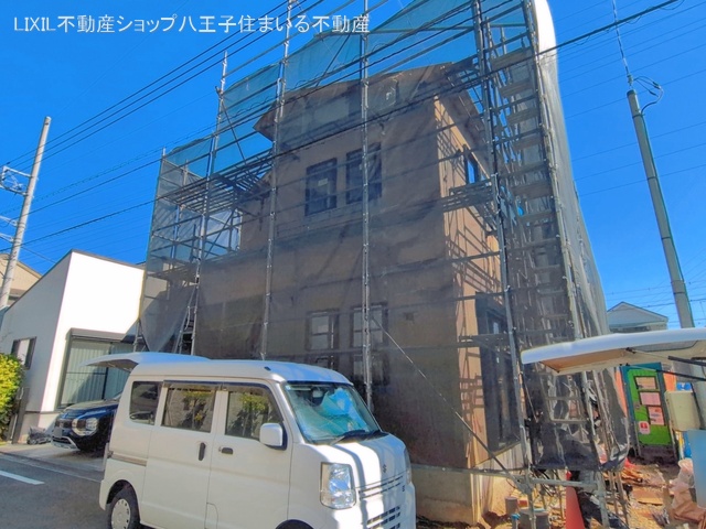 東京都日野市落川の新築戸建て外構写真 2026年4月7日撮影