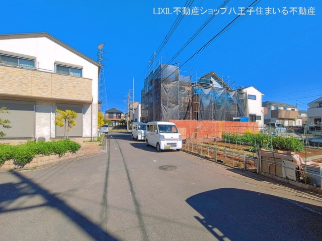 東京都日野市落川の新築戸建て外構写真 2026年4月7日撮影