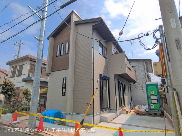 東京都日野市落川の新築戸建て外構写真 2026年3月29日撮影