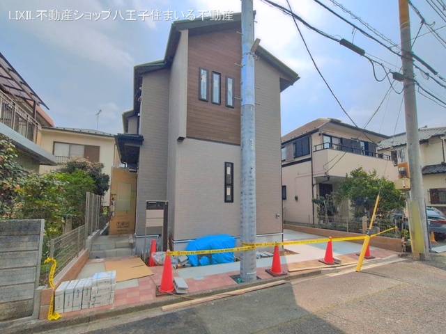 東京都日野市落川の新築戸建て外構写真 2026年3月29日撮影