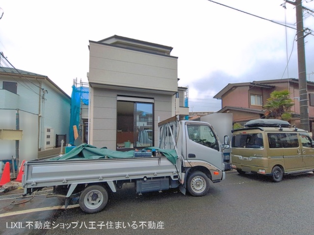 東京都日野市多摩平３丁目の新築戸建て外構写真 2026年4月1日撮影