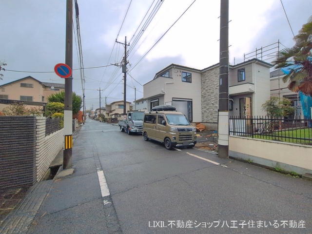 東京都日野市多摩平３丁目の新築戸建て外構写真 2026年4月1日撮影