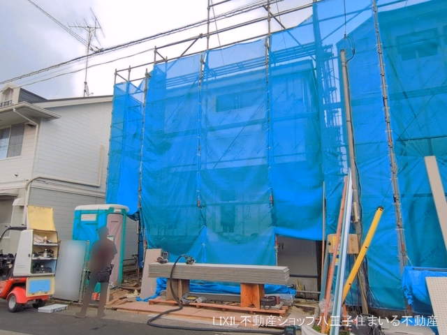 東京都日野市多摩平６丁目の新築戸建てシート写真 2026年6月29日撮影