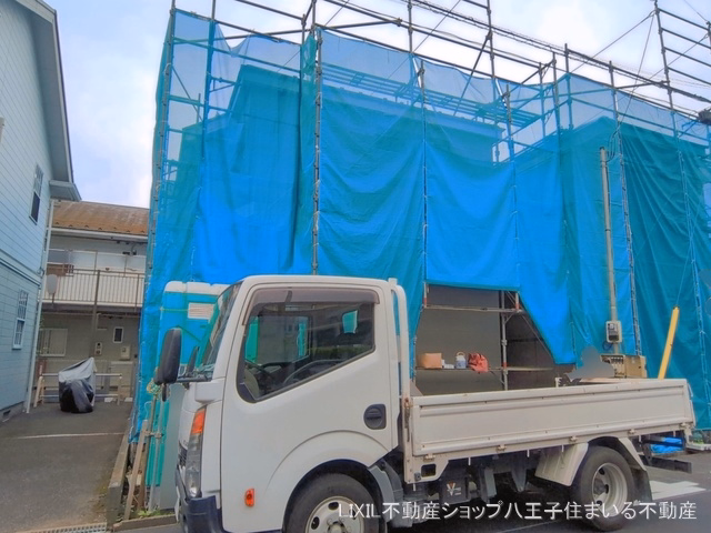 東京都日野市多摩平６丁目の新築戸建てシート写真 2026年7月12日撮影