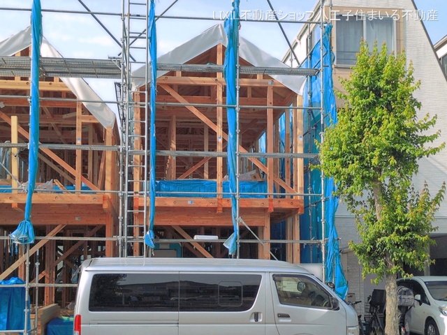 東京都日野市日野本町４丁目の新築戸建て上棟写真 2026年5月25日撮影