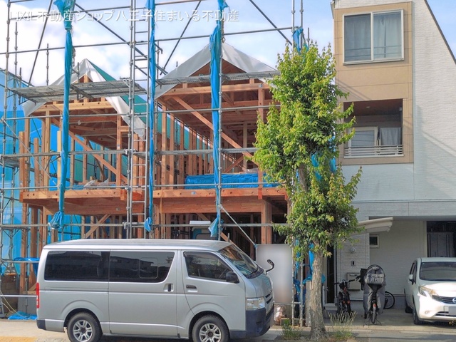 東京都日野市日野本町４丁目の新築戸建て上棟写真 2026年5月25日撮影