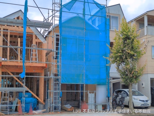 東京都日野市日野本町4丁目の新築戸建て上棟写真 2026年6月17日撮影
