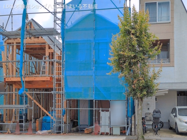東京都日野市日野本町4丁目の新築戸建て上棟写真 2026年6月17日撮影