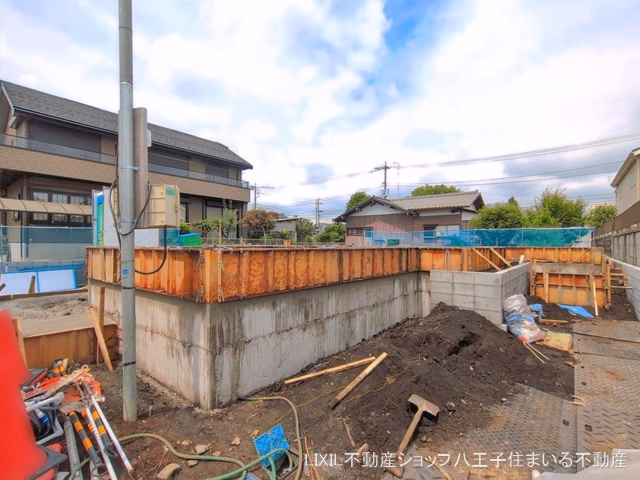 東京都日野市多摩平3丁目の新築戸建て基礎写真 2026年6月17日撮影