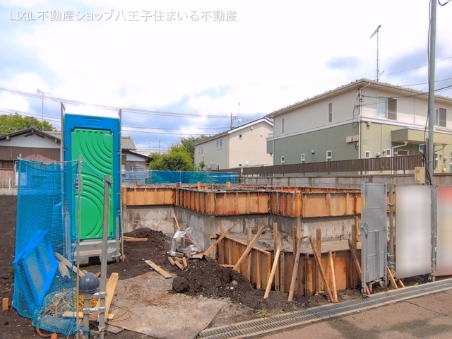 東京都日野市多摩平3丁目の新築戸建て基礎写真 2026年6月17日撮影