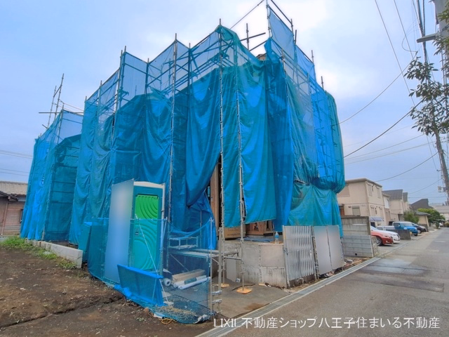 東京都日野市多摩平３丁目の新築戸建て上棟写真 2026年7月12日撮影